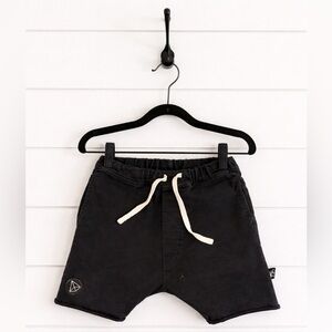 Nununu Black Kids Shorts
